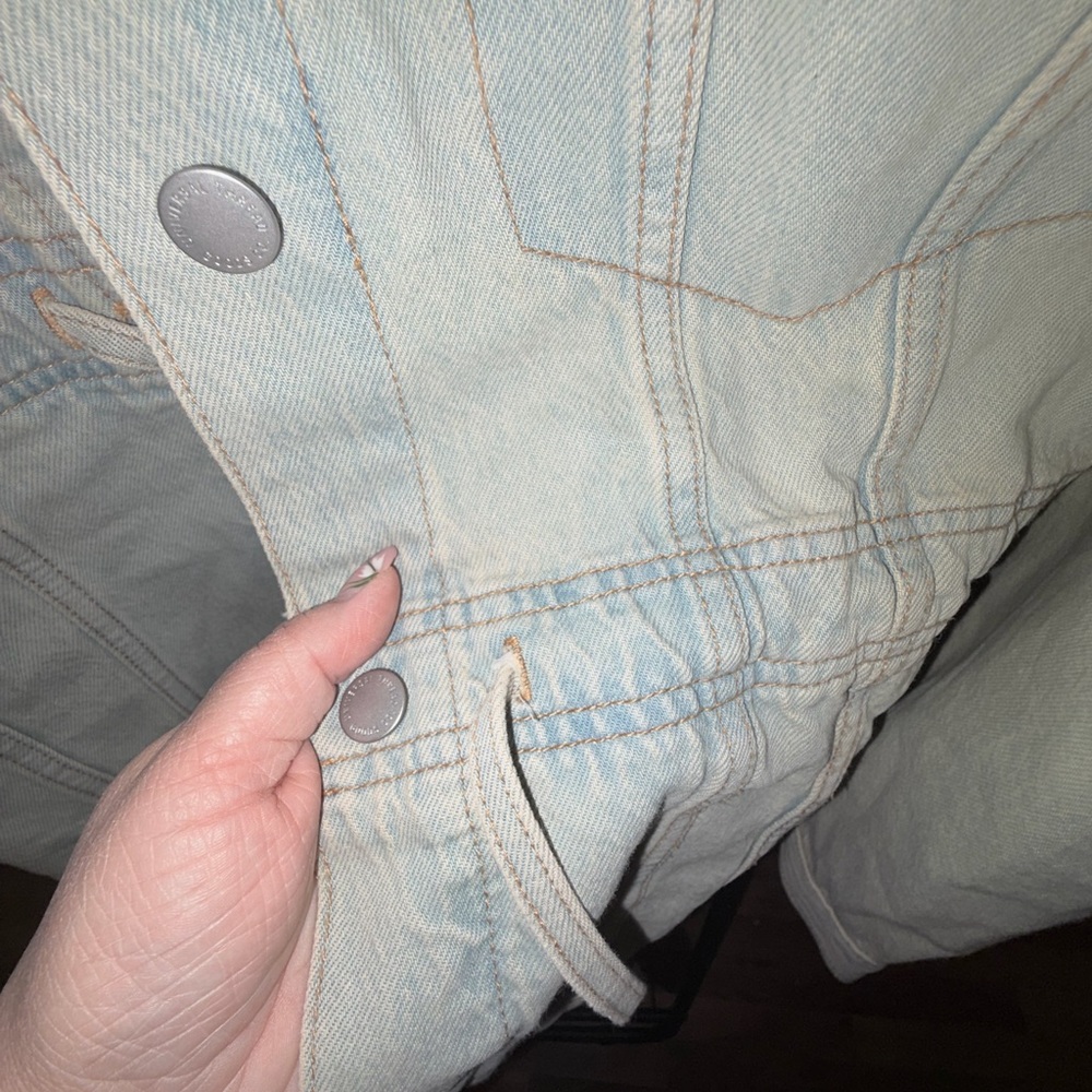 Universal Thread Light Blue Utility Jean Jacket W… - image 4